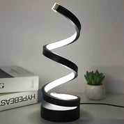 Spiral LED Table Lamp | Modern Table Lamp-Table Lamp-Homefinn