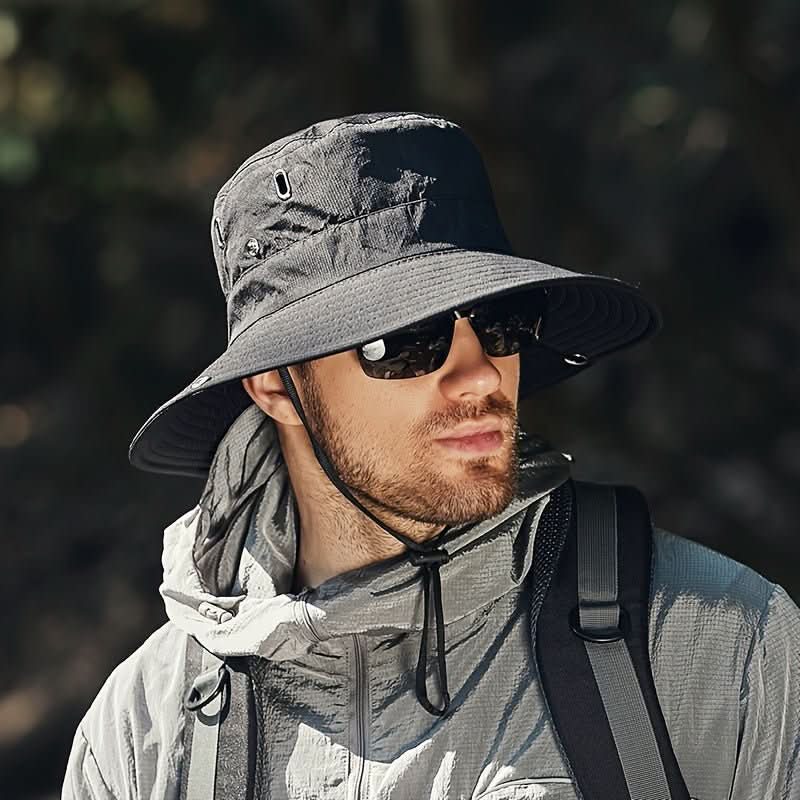 Sun Hat | Wide Brim Sun Protection Cap-Sun Hat-Homefinn