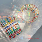 Confetti Glassware | Mosaic Cocktail Glass-Glass-Homefinn