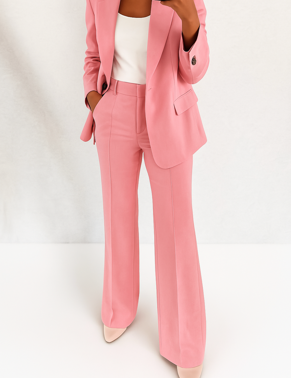 Womens Workwear | Tailored Pant Suit-Women Pant Suit-Homefinn