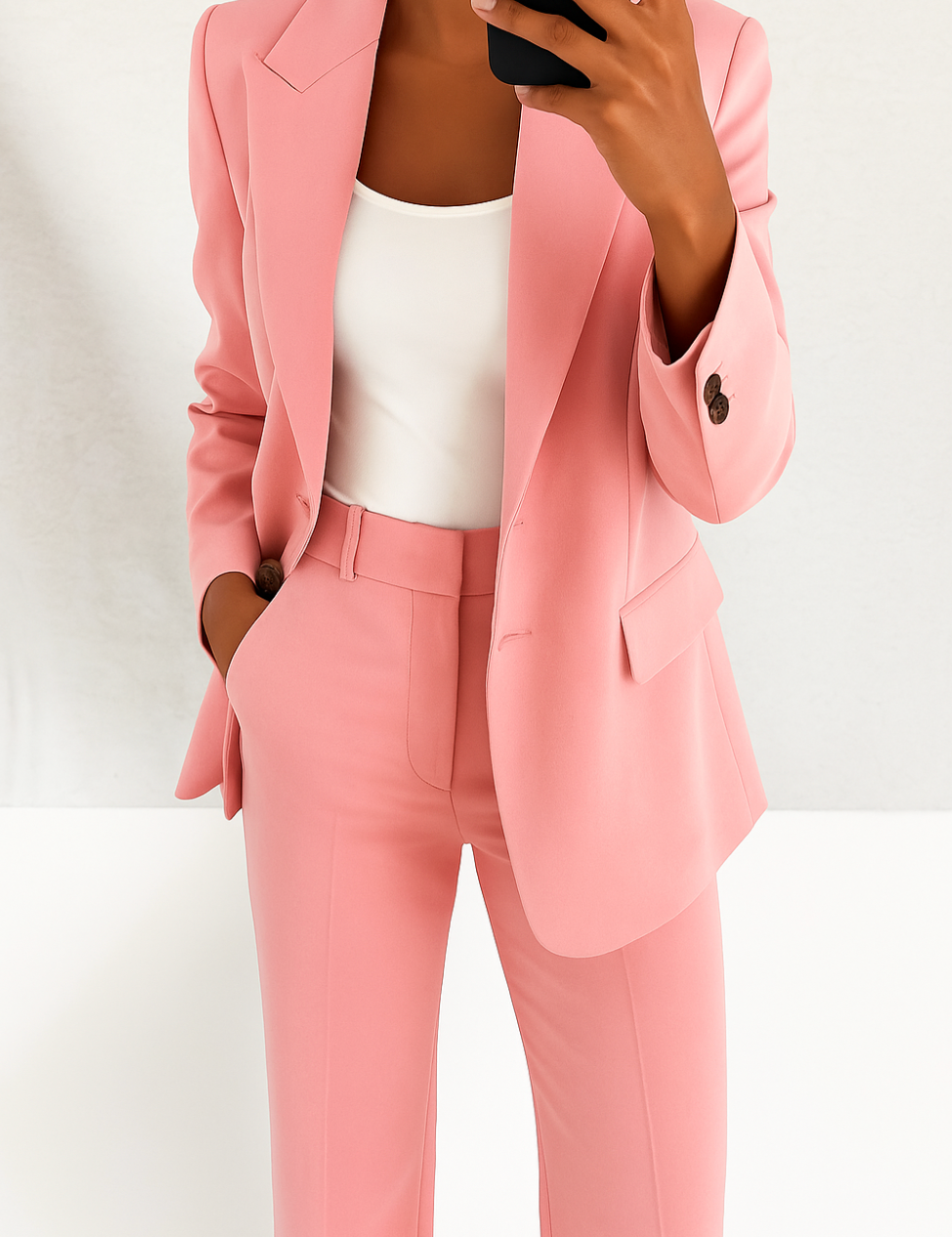 Womens Workwear | Tailored Pant Suit-Women Pant Suit-Homefinn