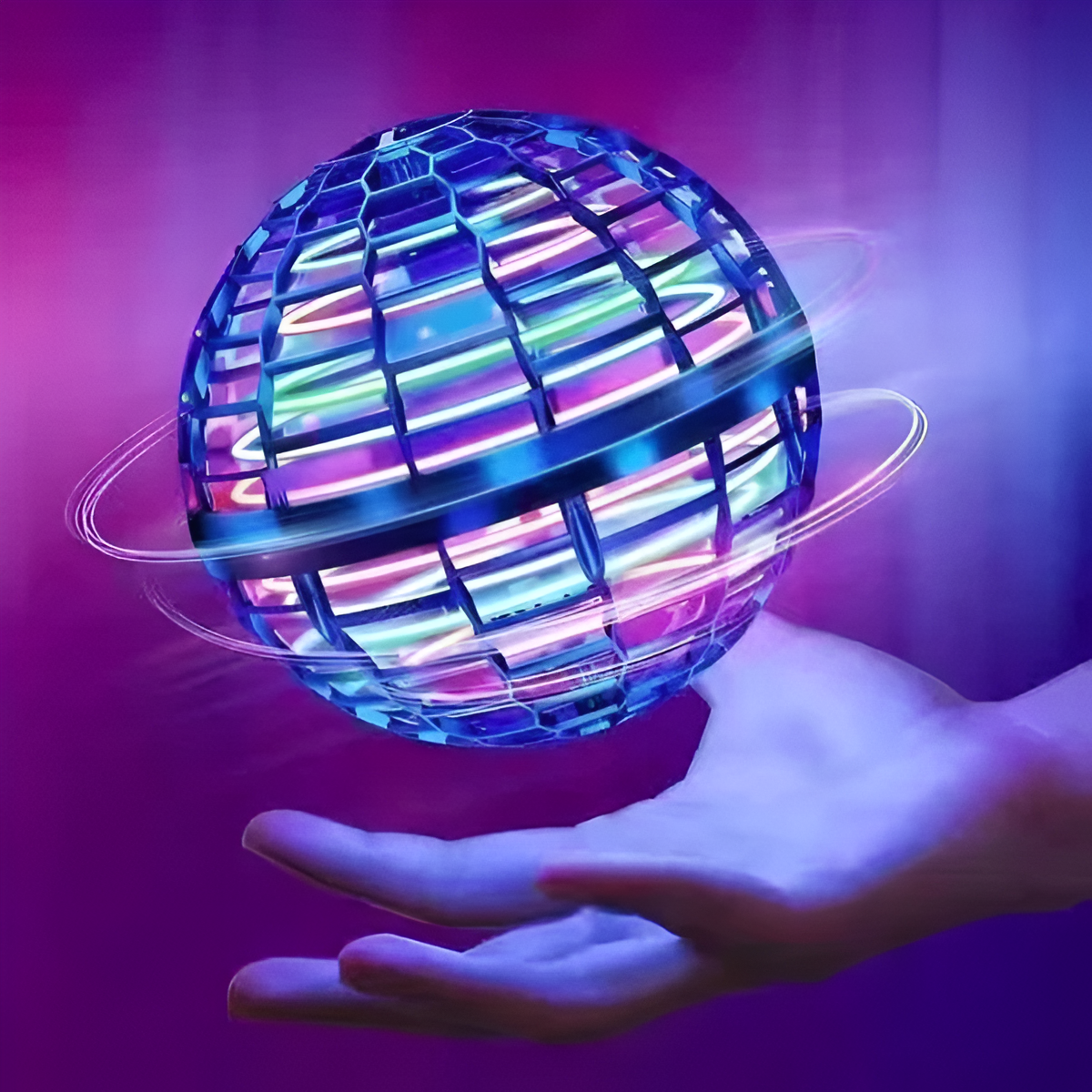 Flying Orb Ball | LED Flying Ball Toy-Toy-Homefinn