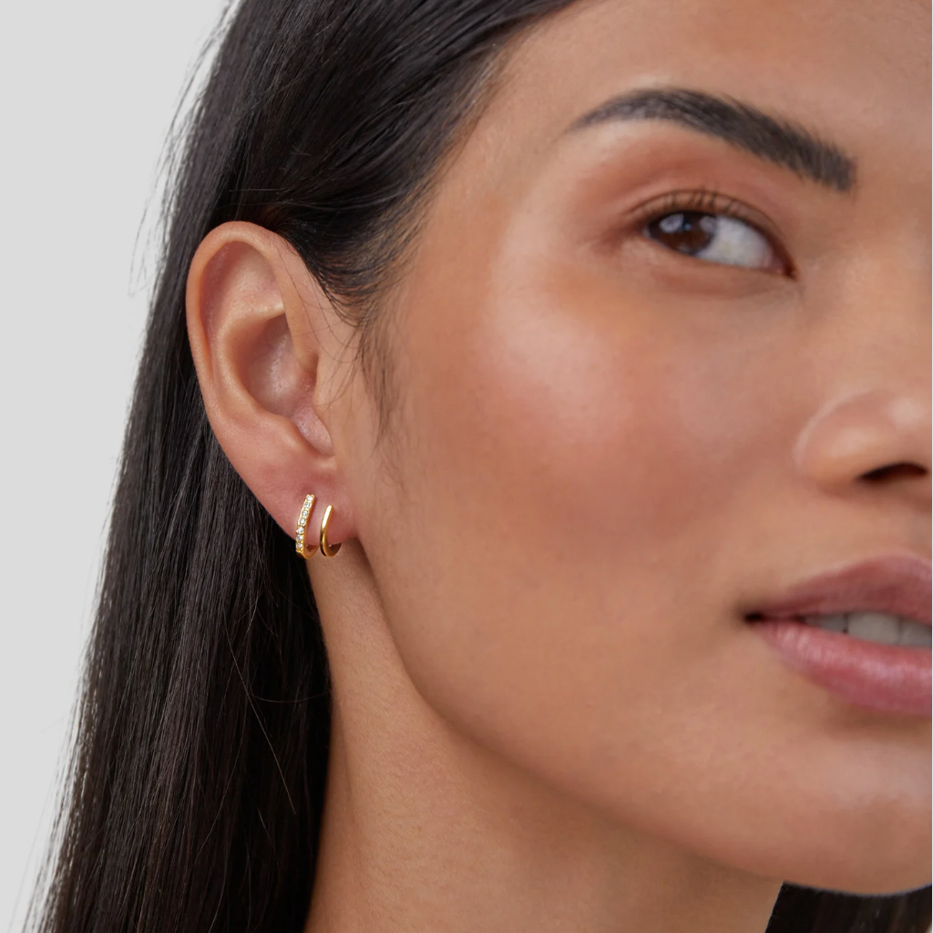 Earrings For Women | Minimal Huggie Earrings-Earrings-Homefinn