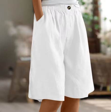 Bermuda Shorts Women | Knee Length Shorts-Women Shorts-Homefinn