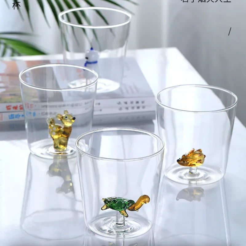 Glass Cups | Decorative Drink Glass-Glass-Homefinn