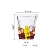 Confetti Glassware | Mosaic Cocktail Glass-Glass-Homefinn
