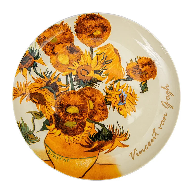 Art Deco Plates | Decorative Wall Plates-Decorative Plate-Homefinn