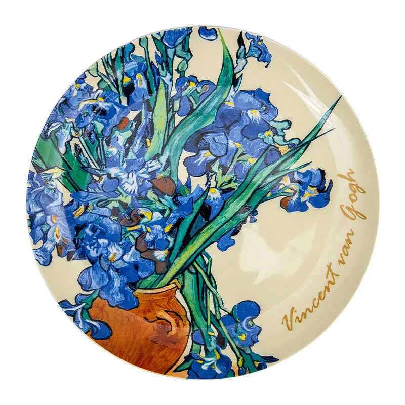 Art Deco Plates | Decorative Wall Plates-Decorative Plate-Homefinn