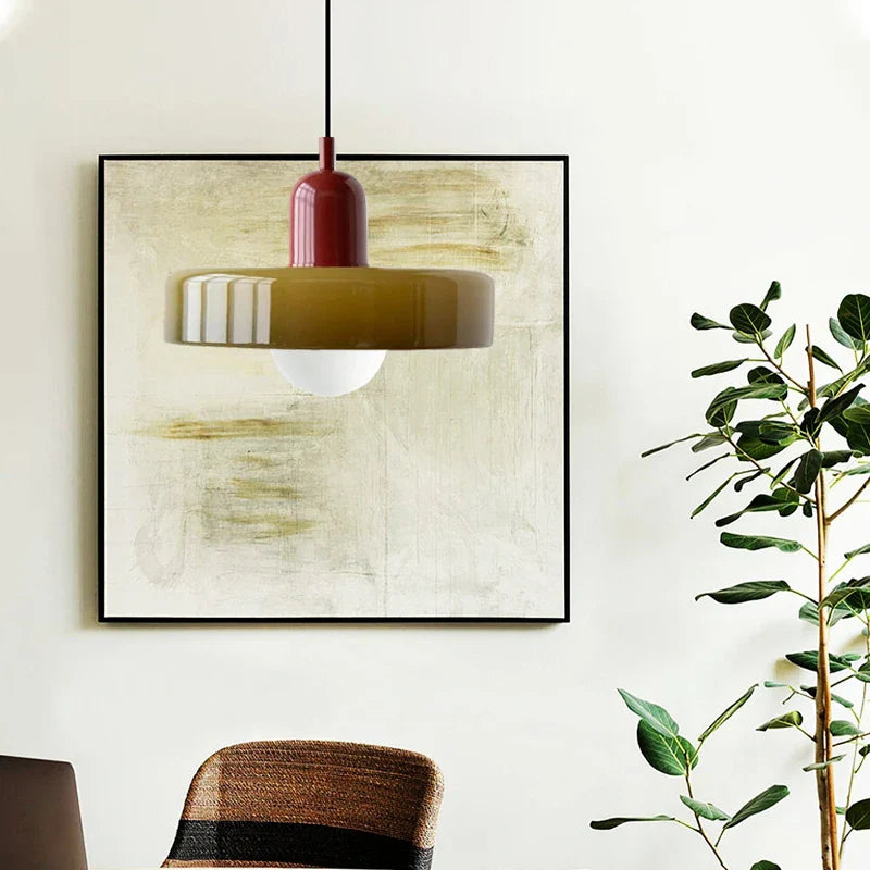 Glass Hanging Lights | Pendant Light Fixtures-Ceiling Light-Homefinn
