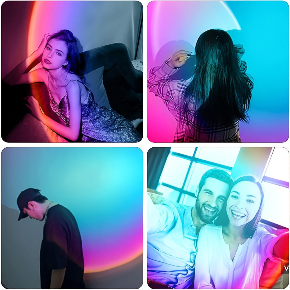 Sunset Lamp | Sunset Projection Table Lamp-Table Lamp-Homefinn