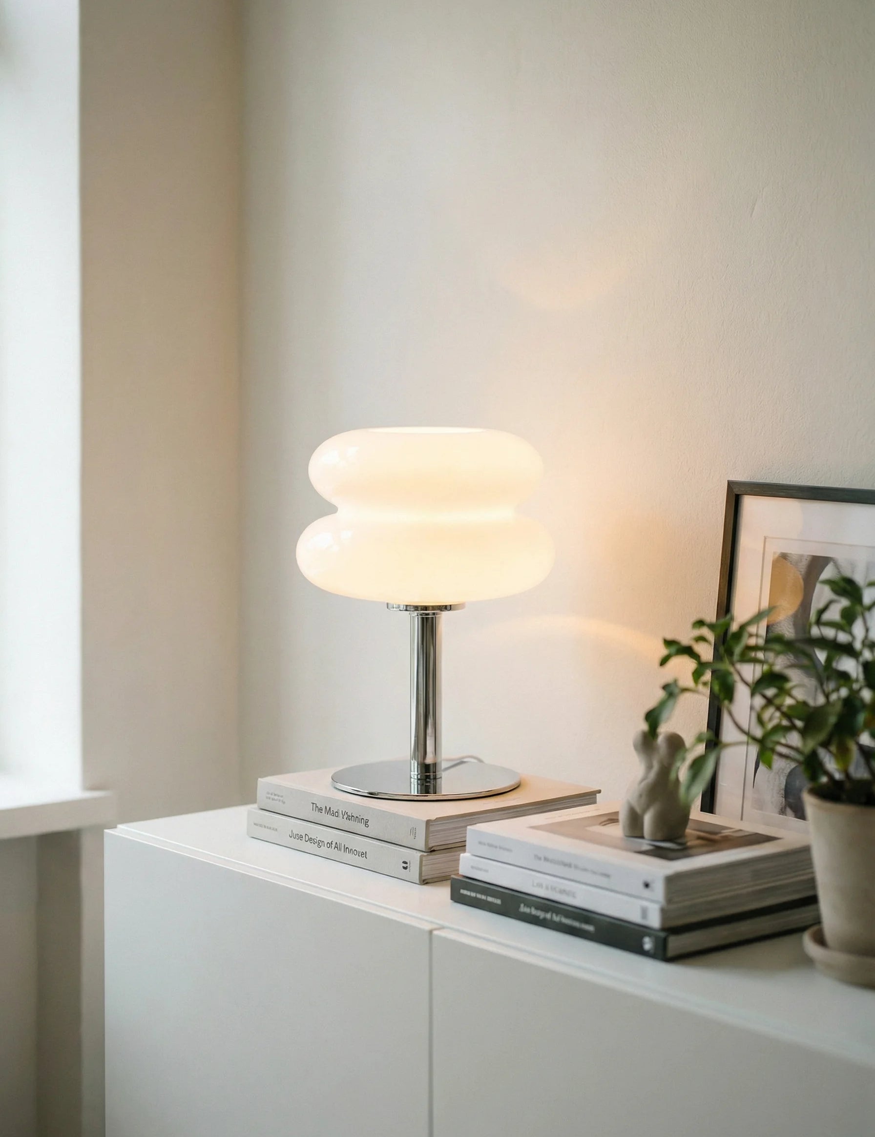 Table Lamp | Rounded Shade Design-Homefinn