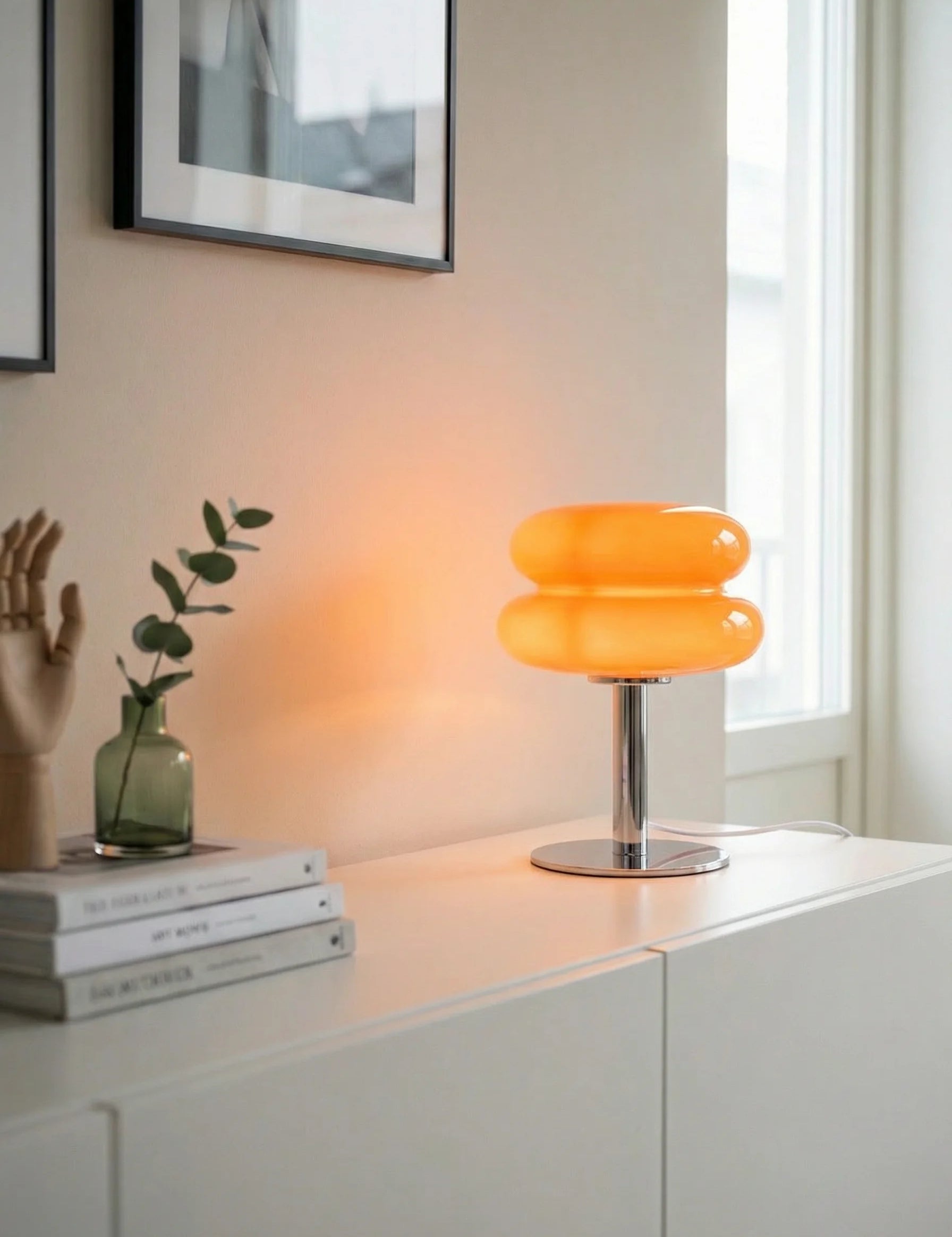 Table Lamp | Rounded Shade Design-Homefinn