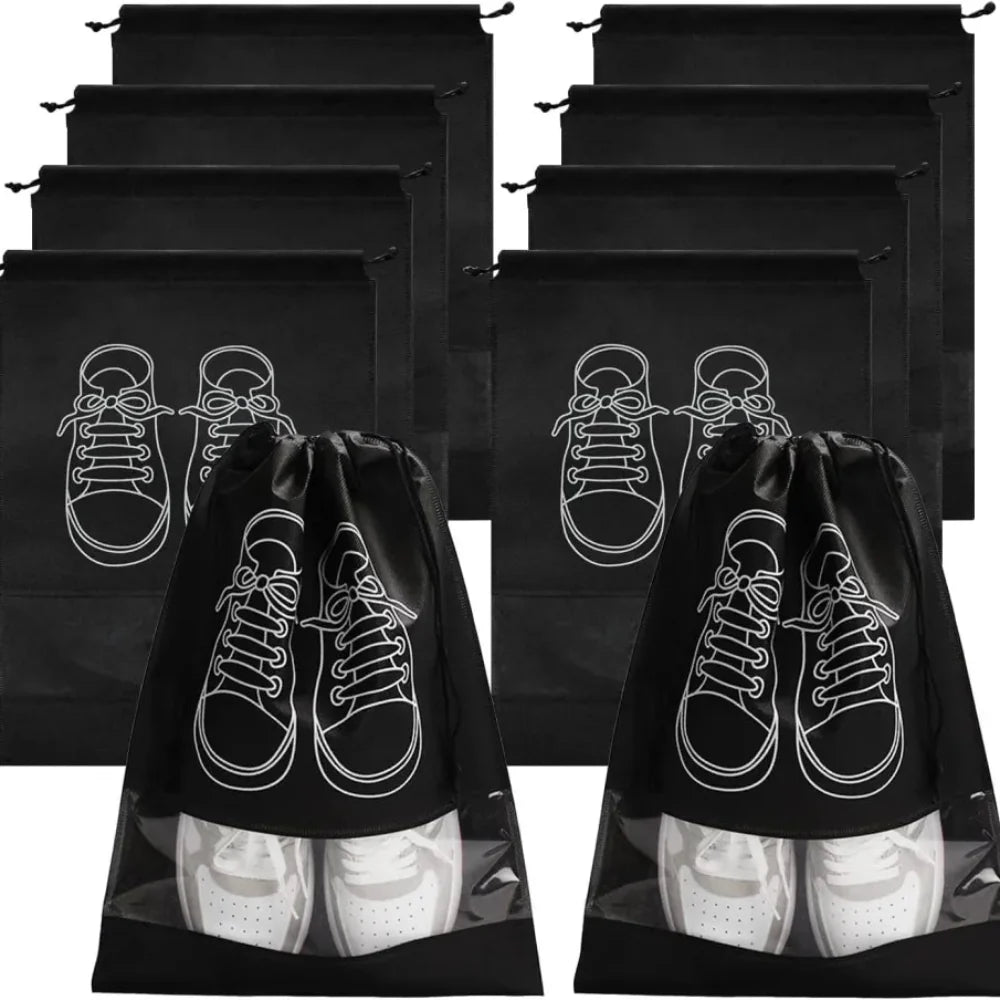 Travel Hanging Shoe Storage Organizer Portable Bags - Image 11
