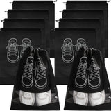 Drawstring Printed Shoe Storage Bag | Travel Organisation Footwear Storage