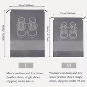 Travel Hanging Shoe Storage Organizer Portable Bags - Image 3