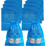 Drawstring Printed Shoe Storage Bag | Travel Organisation Footwear Storage