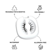 Magnetic False Eyelashes Reusable Natural Look - Image 4