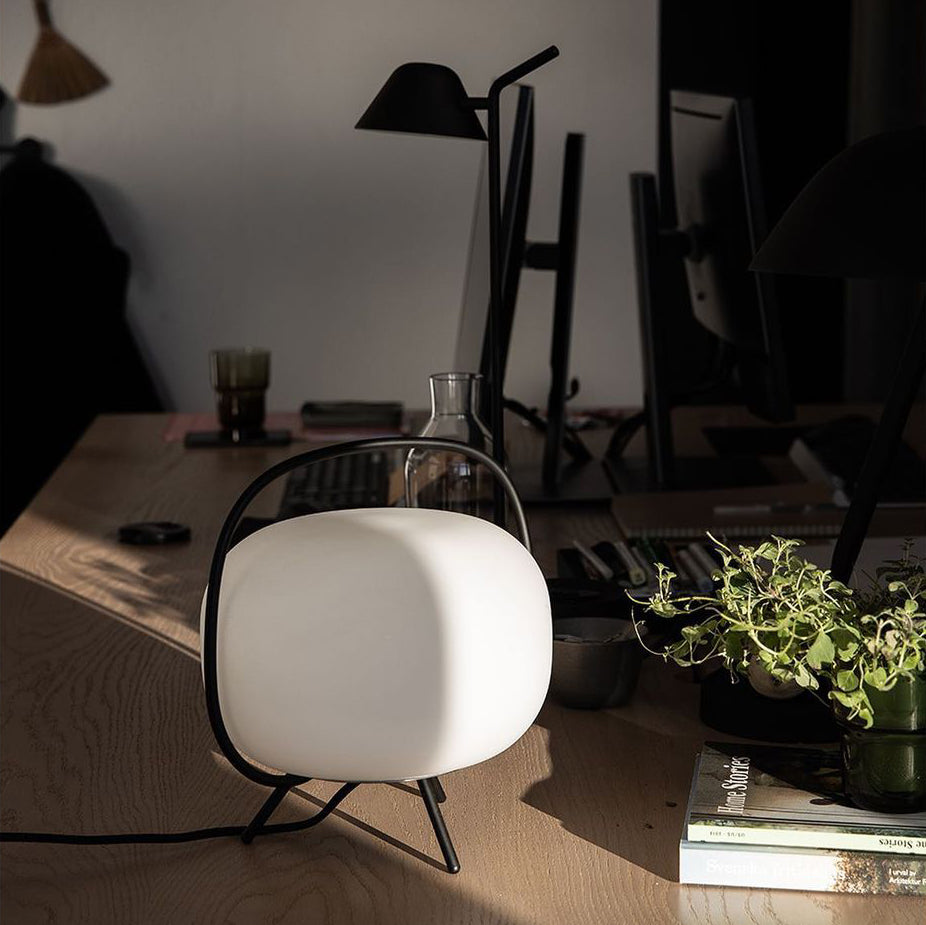 Table Lamps | Modern Lantern Living Room Lamp-Table Lamp-Homefinn