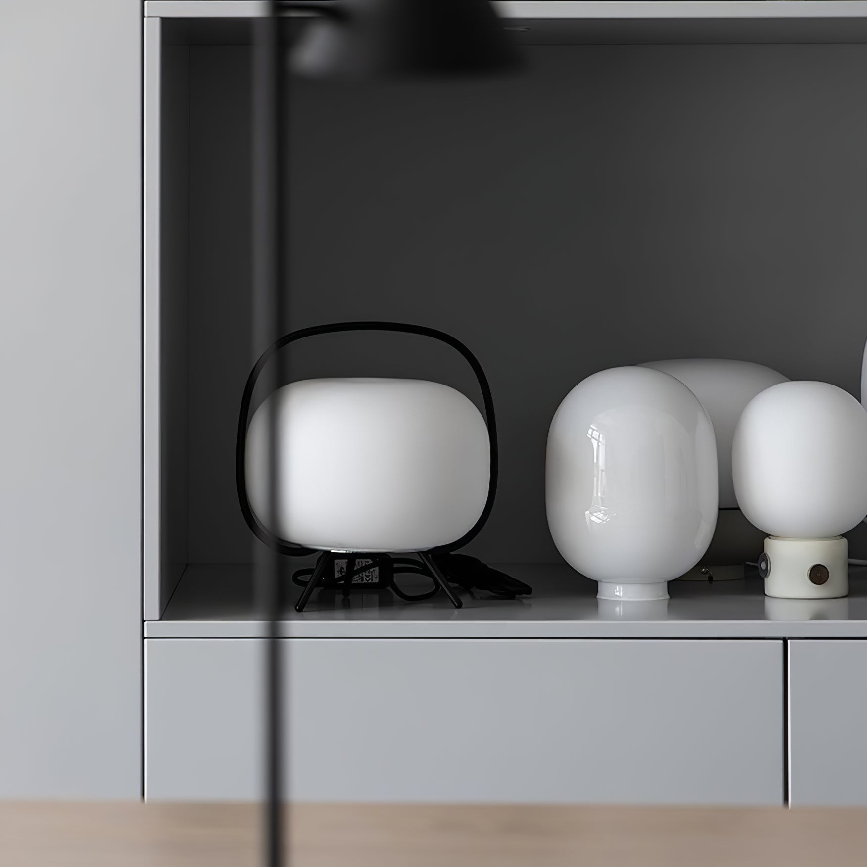 Table Lamps | Modern Lantern Living Room Lamp-Table Lamp-Homefinn