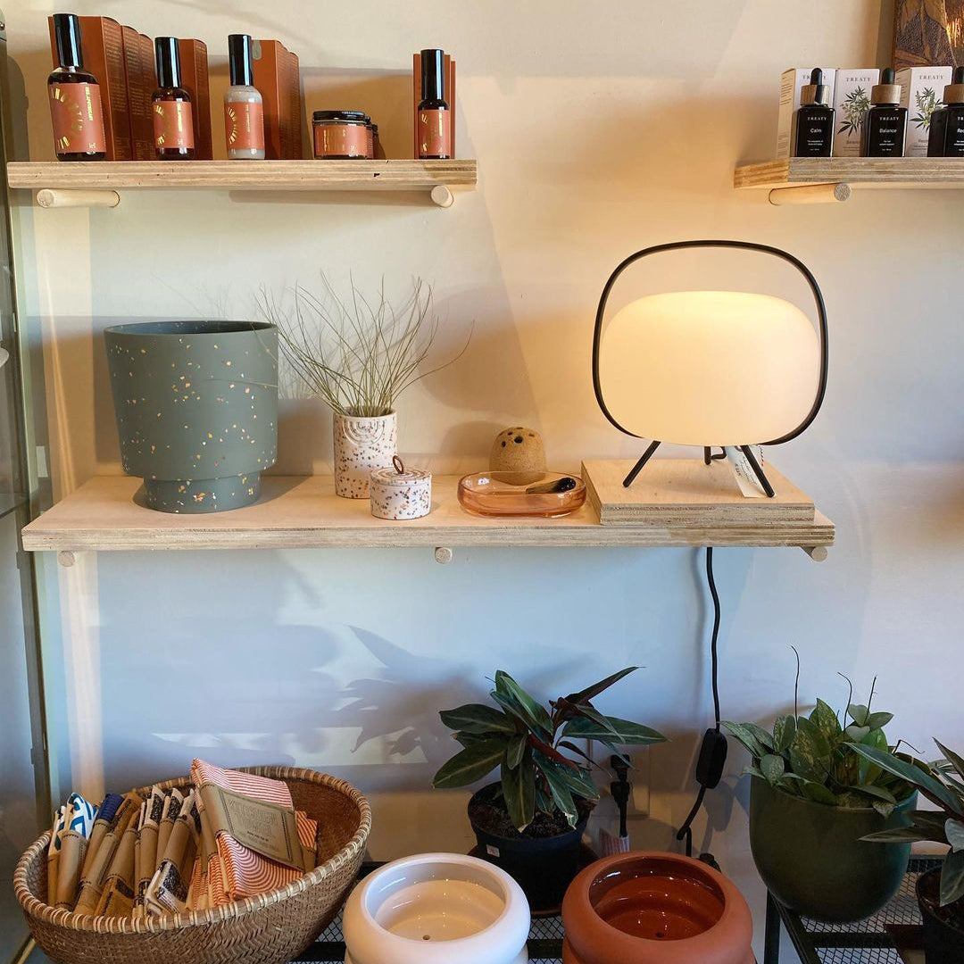 Table Lamps | Modern Lantern Living Room Lamp-Table Lamp-Homefinn