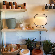 Table Lamps | Modern Lantern Living Room Lamp-Table Lamp-Homefinn