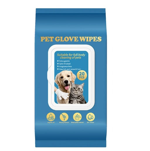 Dog Brush Glove | Pet Wipes For Dogs-Pet Wipes-Homefinn