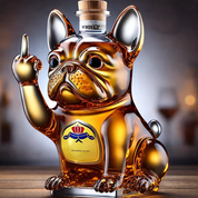 Whisky Bottle | Bulldog Whiskey Decanter-Whiskey Decanter-Homefinn