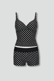 Tankini With Shorts | Women Two-Piece Swimwear Set-Women Swimsuit-Homefinn