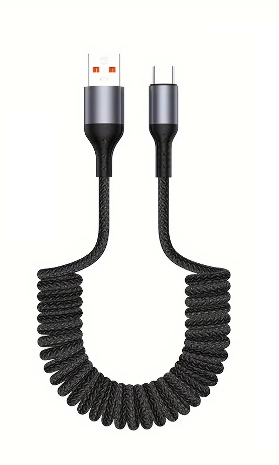 USB C Charging Cable | Retractable Fast Charging Cable-Cable-Homefinn