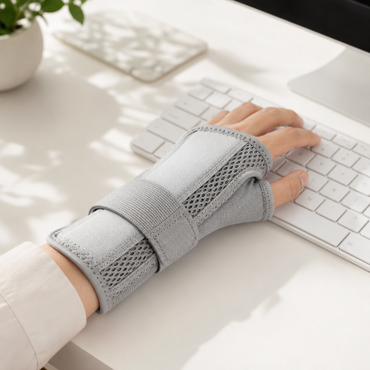 Adjustable Thumb & Wrist Stabilizer for Flexible Support - Image 2