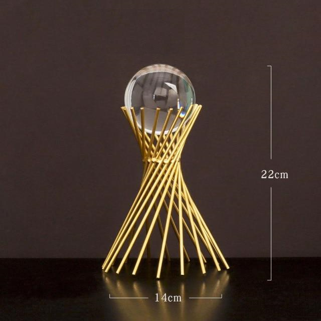 Glass Ball | Coffee Table Centerpiece-Figurine-Homefinn
