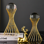 Glass Ball | Coffee Table Centerpiece-Figurine-Homefinn