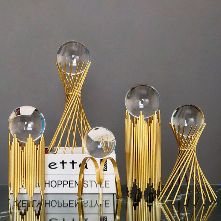 Glass Ball | Coffee Table Centerpiece-Figurine-Homefinn