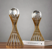 Glass Ball | Coffee Table Centerpiece-Figurine-Homefinn