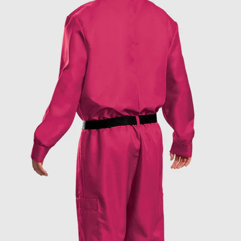 Kids Game Costume Adult Jumpsuit Guard Mask Outfit - Image 6
