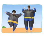 Adult Inflatable Hero Costume | Character Party Dress Up