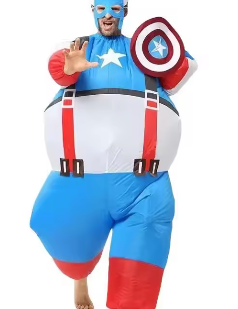 Adult Inflatable Hero Costume | Character Party Dress Up