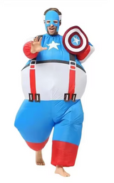 Adult Inflatable Hero Costume | Character Party Dress Up