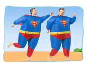 Adult Inflatable Hero Costume | Character Party Dress Up