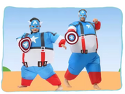 Adult Inflatable Hero Costume | Character Party Dress Up
