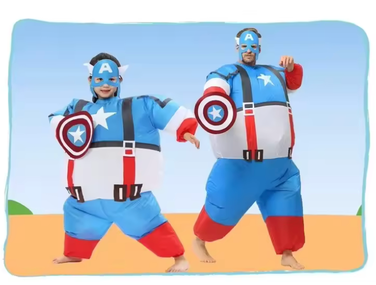 Adult Inflatable Hero Costume | Character Party Dress Up