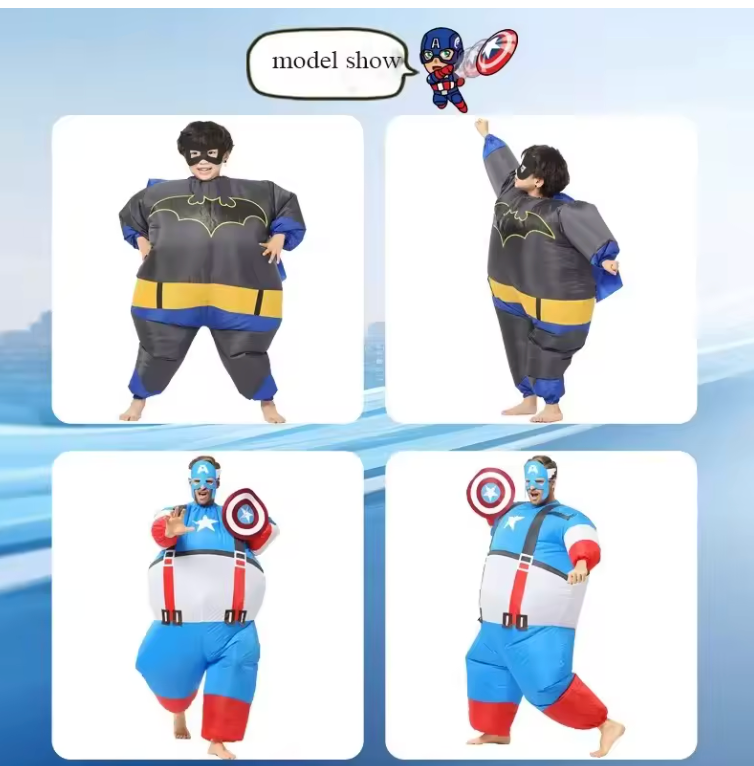 Adult Inflatable Hero Costume | Character Party Dress Up