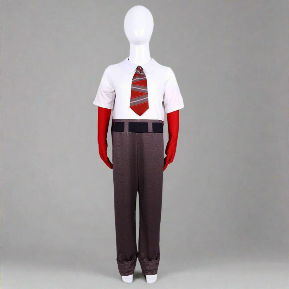 Character Costume Set | Shirt Necktie Trousers Convention Outfit-Costume Set-Homefinn