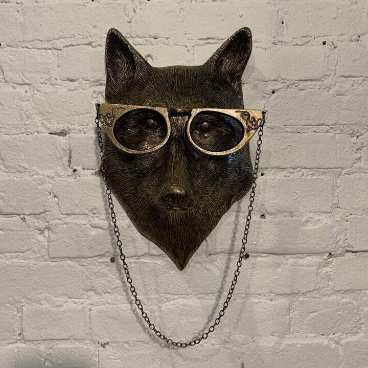 Artful Vintage Deer Head Wall Decoration - Image 14
