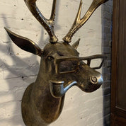 Artful Vintage Deer Head Wall Decoration - Image 2