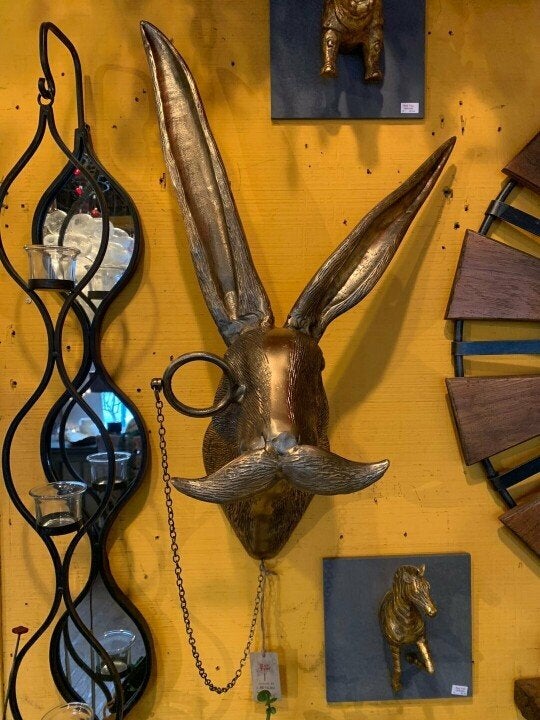 Artful Vintage Deer Head Wall Decoration - Image 6