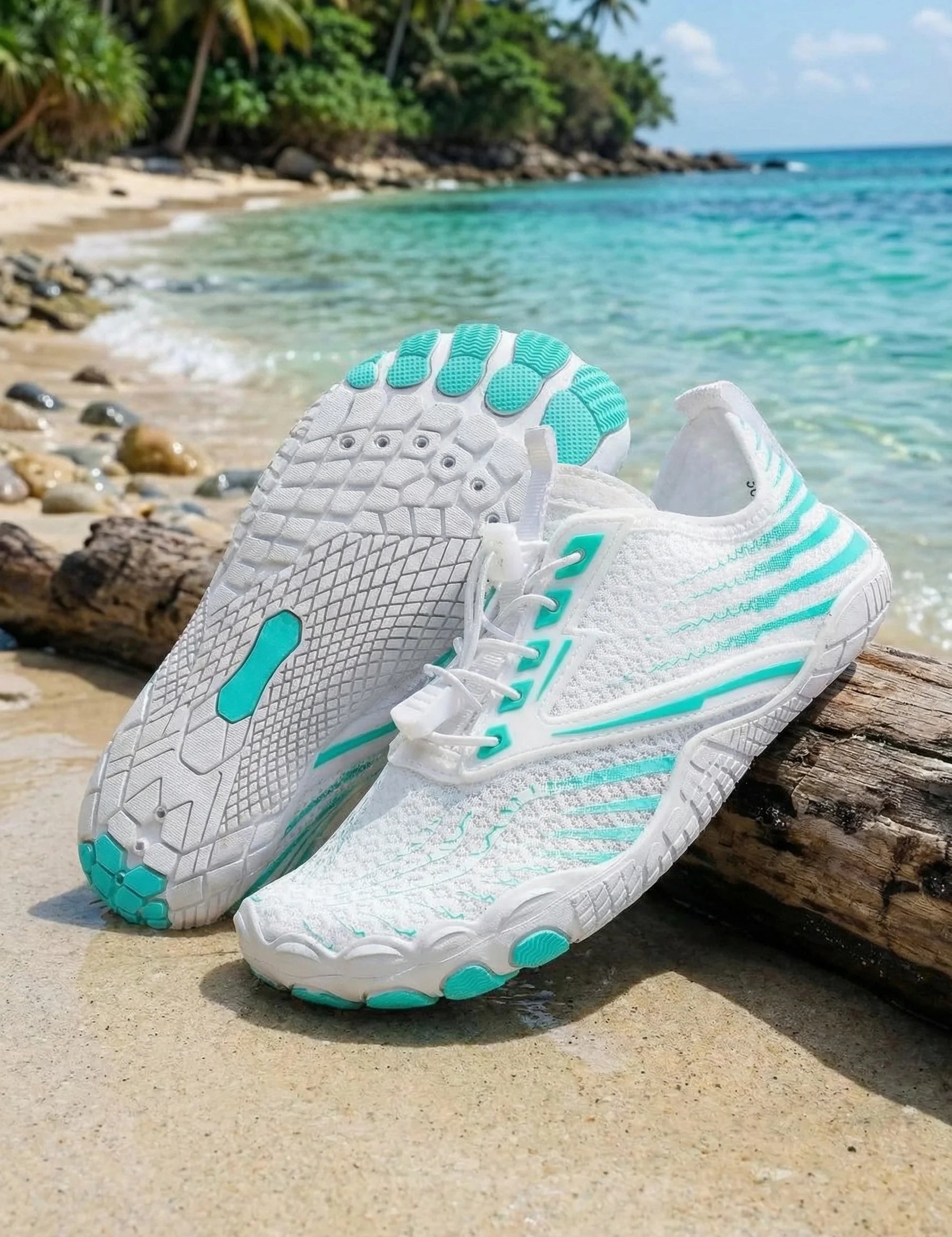 Aqua Shoes | Barefoot Water Shoes Lace Up-Water Shoes-Homefinn