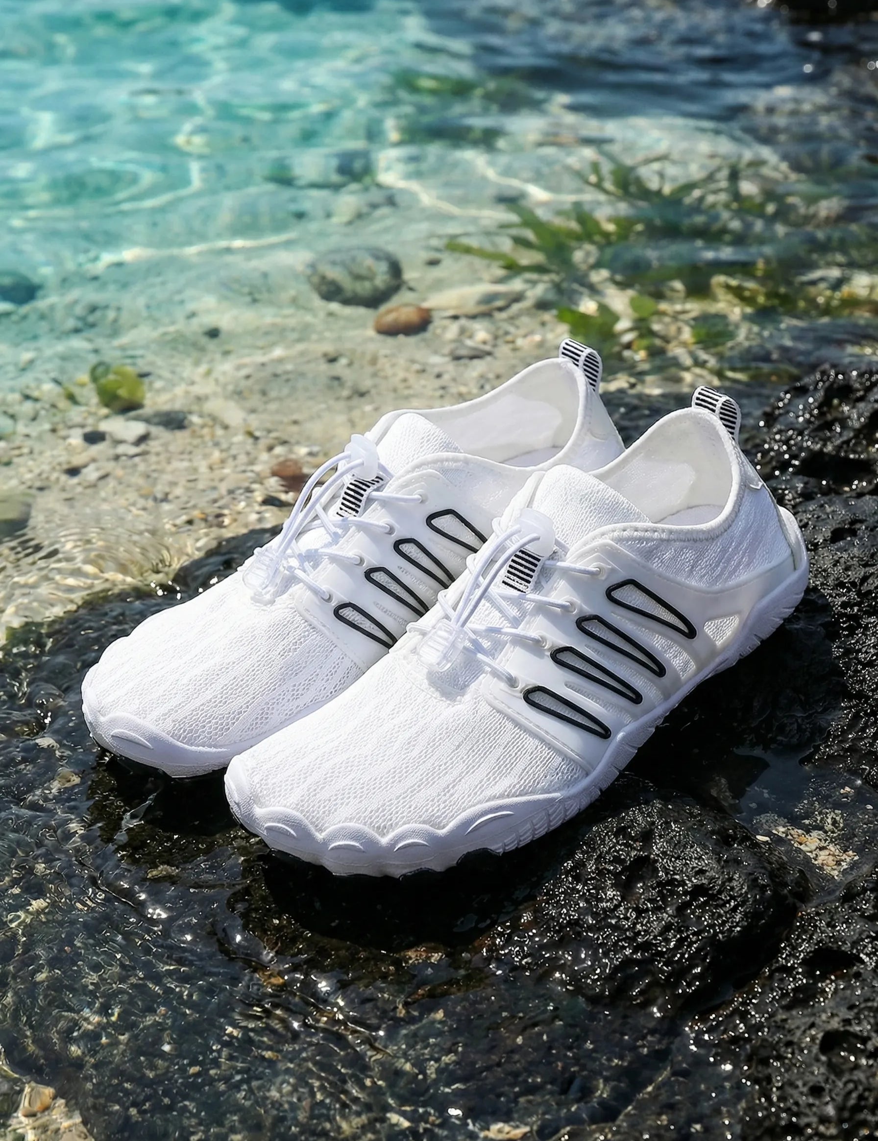 Aqua Shoes | Barefoot Water Shoes Lace Up-Water Shoes-Homefinn