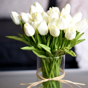 Artificial Tulip Bouquet | Decorative Faux Flowers-Flowers-Homefinn
