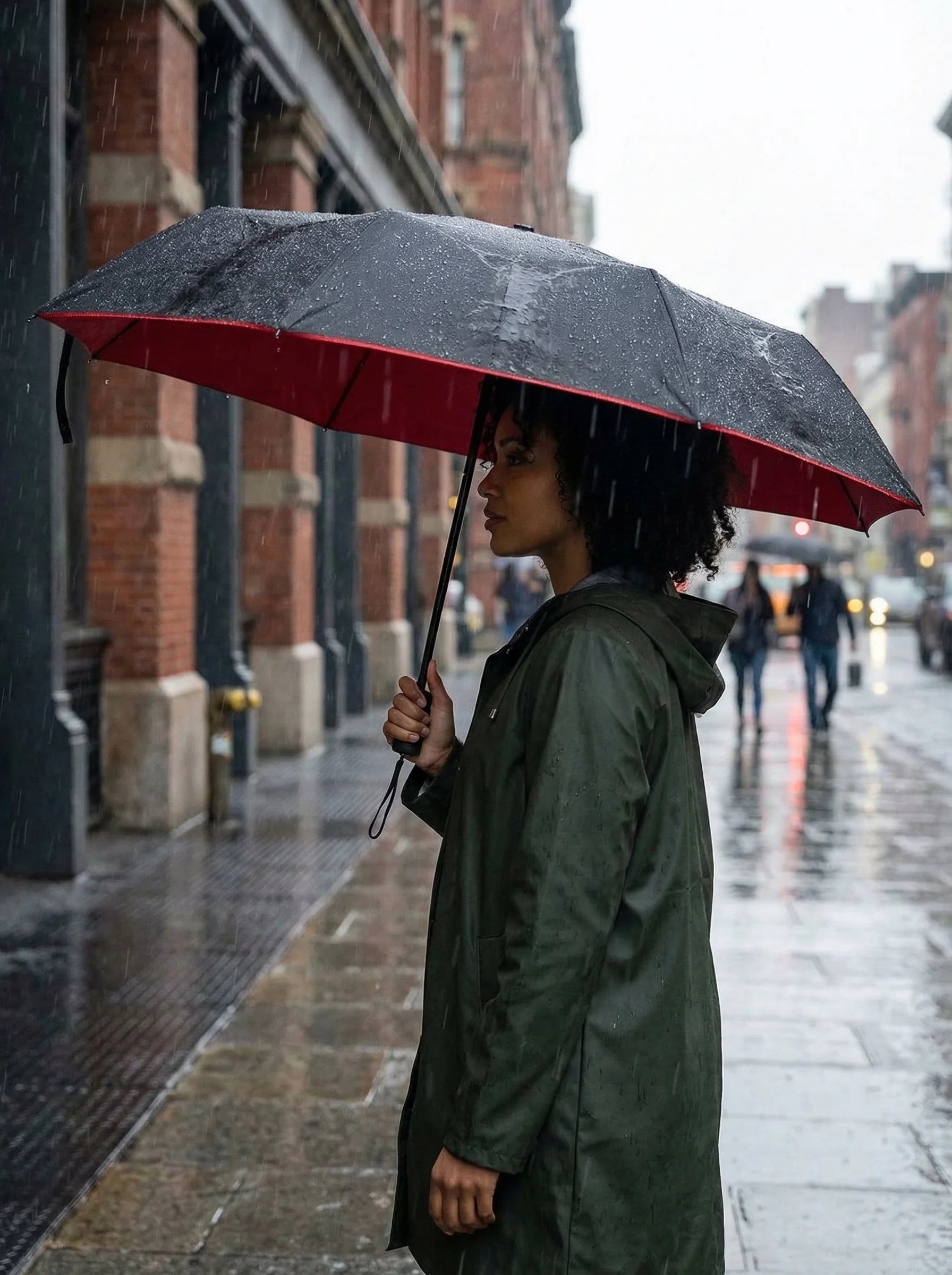 Automatic Travel Umbrella | Compact Rain Umbrella-Umbrella-Homefinn
